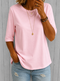 Calvera | Essential Comfort Tee - Pink