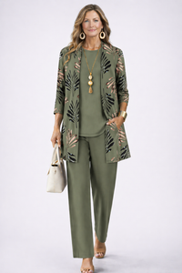 Margaret™ - 3-Piece Set - Green