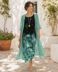 Maeva | Dress Set - Green