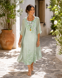 Aurelia | Dress Set - Green