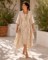 Leonora | Layered Dress Set - Gold