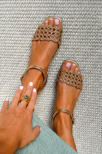 Camila - Golden Summer Enchantment Sandals - 5