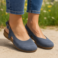 Supportive Cushioned Sandal - Blue