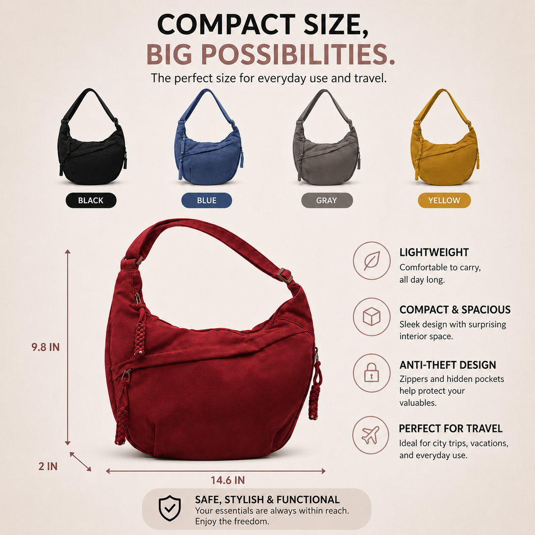 Elena | Beige Shoulder Bag (Limited Stock Available)