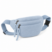 Petra | Stylish Corduroy Crossbody Bag - Blue