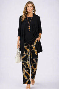 Margaret™ - 3-Piece Set - Black