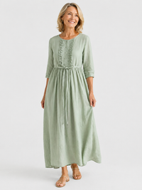 Karynthe™ | Early Spring Elegant Dress - Green