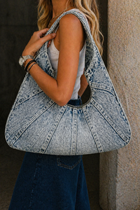 Zara | Casual Shoulder Bag - Denim Blue