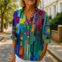 Theresa | Chic Elegant Blouse - Modern Multi