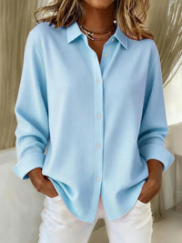 Tamara™ | Timeless Elegant Blouse for Women - Blue