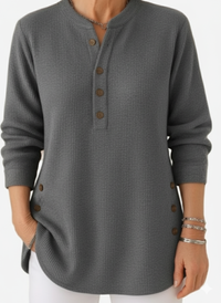 Taisie | Comfortable Sweater - Gray