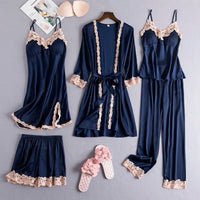 Isabella | Women Desire Nightwear Set - Navy