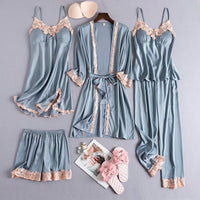 Isabella | Women Desire Nightwear Set - Blue