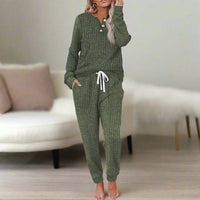 Ulla™ Relax Set | Comfortable Two-Piece Loungewear - Leaf Green