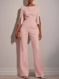 Lyndsey™ Elegant Set | Refined Three-Piece Outfit - Pink