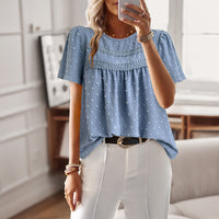 LYSSA™ –  Relaxed Fit Everyday Shirt - Blue