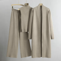 Linda | Women Three-Piece Set - Beige