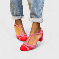 Lazariah | Modern Heels - Berry Red