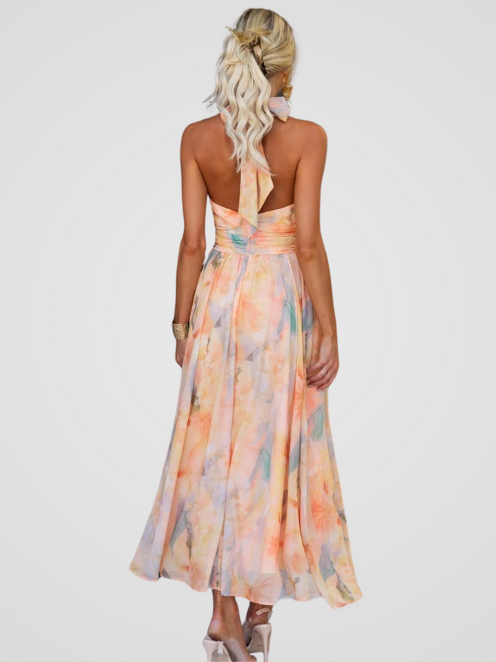 Elviana™ | Elegant Midi Dress
