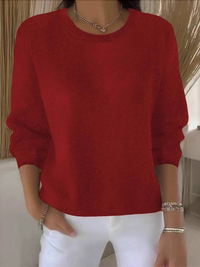 Lorie | Sophisticated Sweater - Red