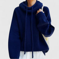 Tin | Comfortable Turtleneck Sweater - Navy