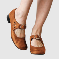 Daisy | Premium Leather Footwear - Brown