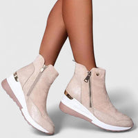 Maele | Women Orthopedic Boots - Beige