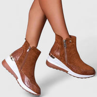 Maele | Women Orthopedic Boots - Brown