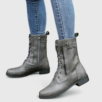 Karyssah | Women Orthopedic Boots - Grey
