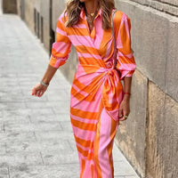 Viki™ | Elegant Summer Maxi Dress - Print 9