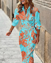 Viki™ | Elegant Summer Maxi Dress - Print 6