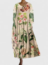 Margaritte | Stylish Midi Dress - Flower 6