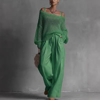Claribel™ Elegant Two-Piece Set - Green