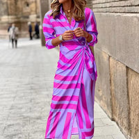 Viki™ | Elegant Summer Maxi Dress - Print 7