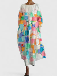 Margaritte | Stylish Midi Dress - Flower 2