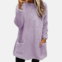 Dorry | Mid-length Sweater - Light Purple