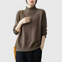 Suzi | Sophisticated Sweater - Light Brown
