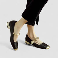 Mestelle | Orthopedic Mary Jane Shoes - Black