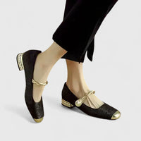 Orthopedic Mary Jane Shoes - Black