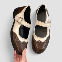 Auryzhel | Orthopedic Mary Jane Shoes - Brown