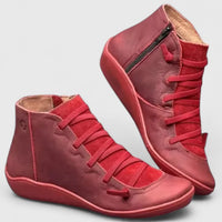 Andra | Orthopedic Women Boots - Red