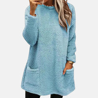 Dorry | Mid-length Sweater - Blue
