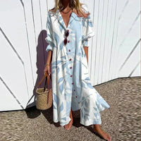 Rimmey | Beachcomber Boho Dress - Light Blue