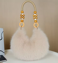 Maine | Womens Faux Handbag - Khaki