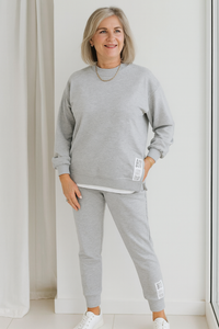 Sheila | Women Cozy Lounge Set - Grey