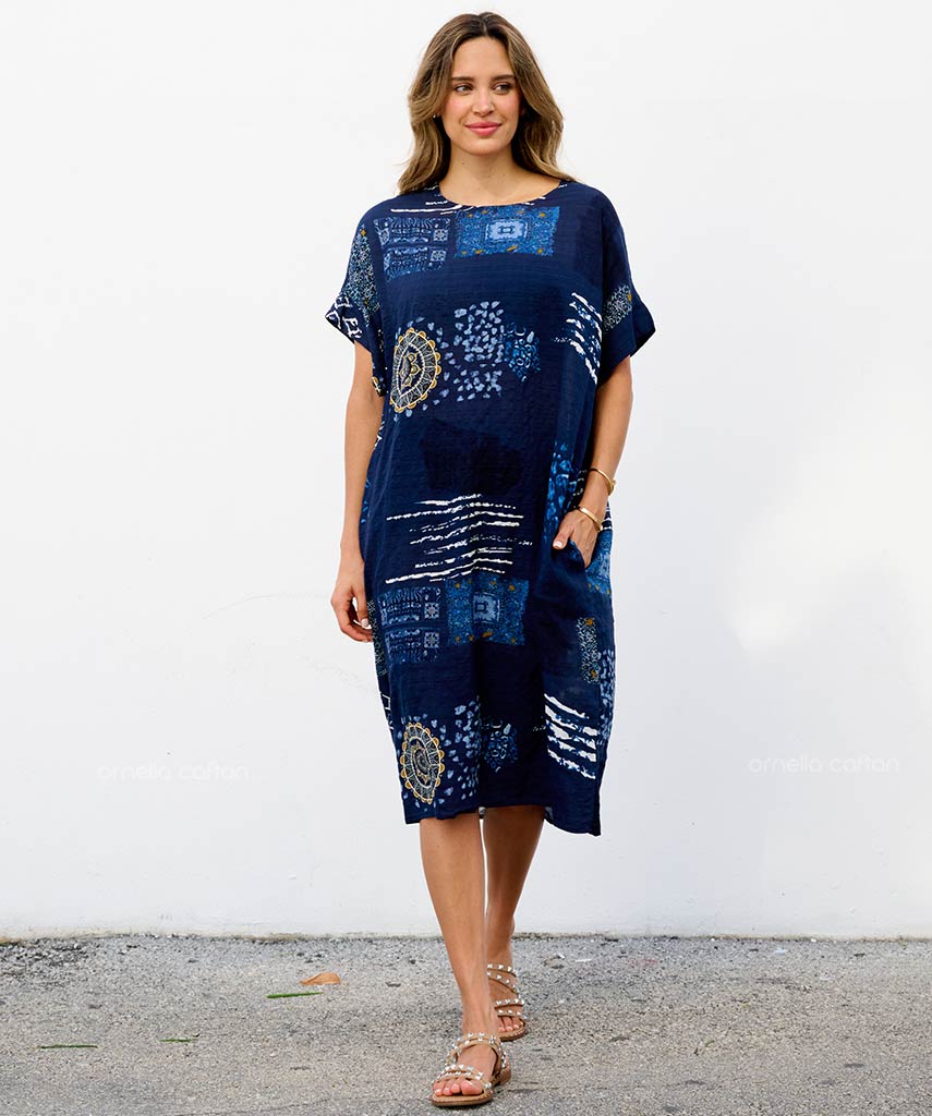 Casual, Short Pocket Dress – Velora