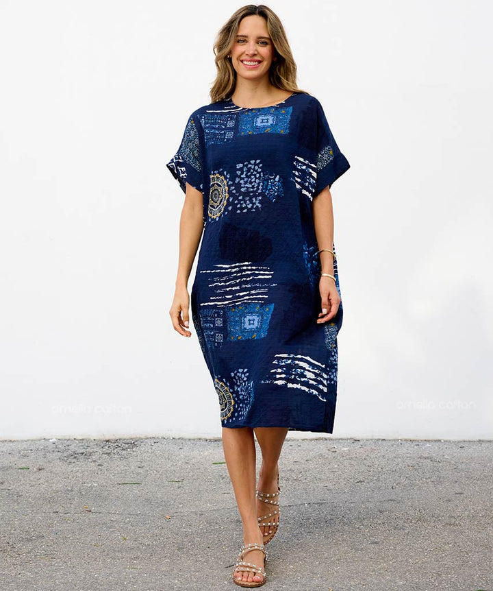 Casual, Short Pocket Dress – Velora