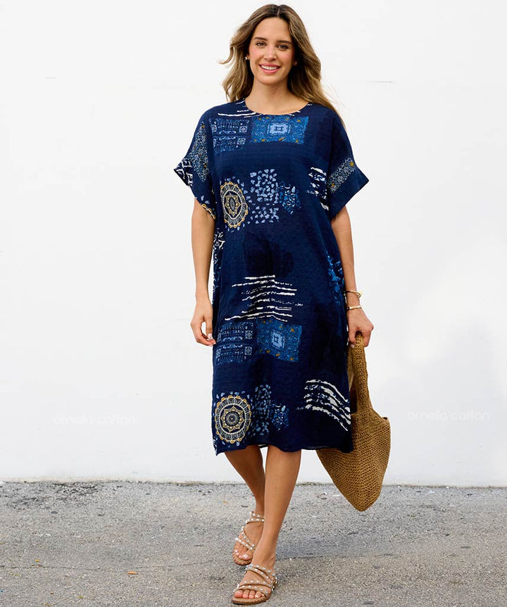 Casual, Short Pocket Dress – Velora