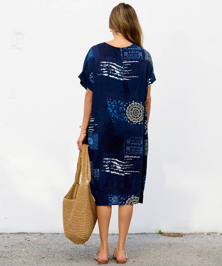 Casual, Short Pocket Dress – Velora