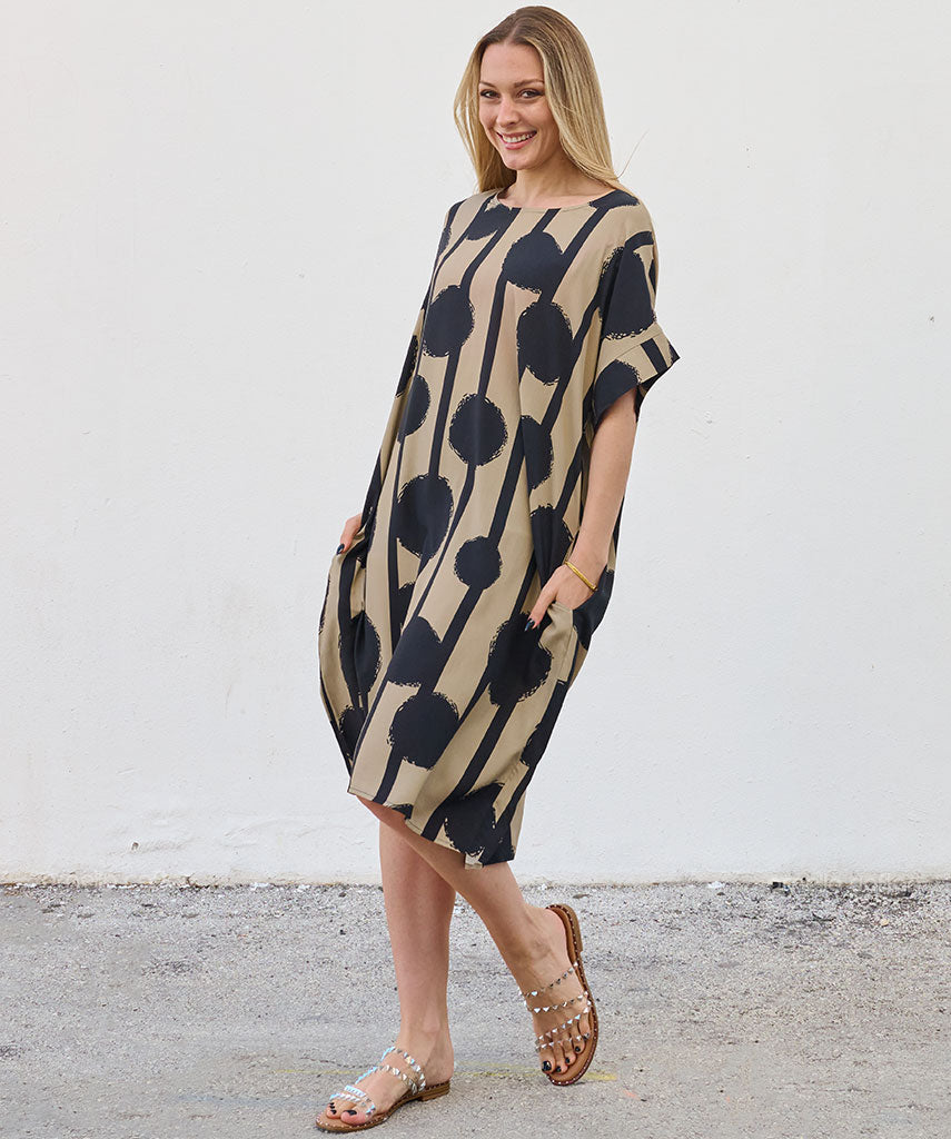 Casual, Short Pocket Dress – Velora
